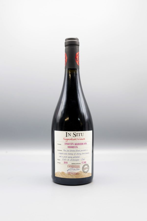 In Situ Signature Wines Syrah - Mourvèdre - Viognier rouge